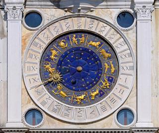 astrology clock