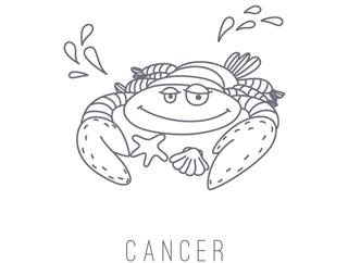 Crab horoscope symbol