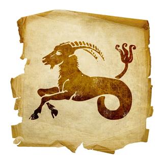 Capricorn Zodiac Old Icon