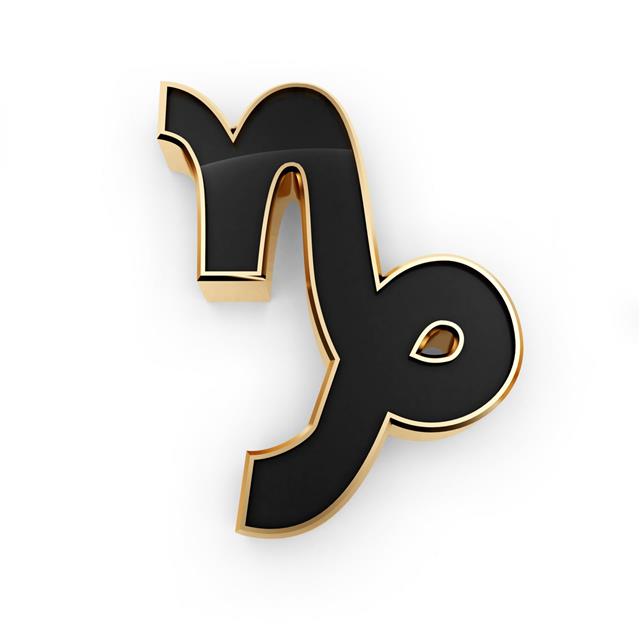Capricorn Zodiac Symbol Icon