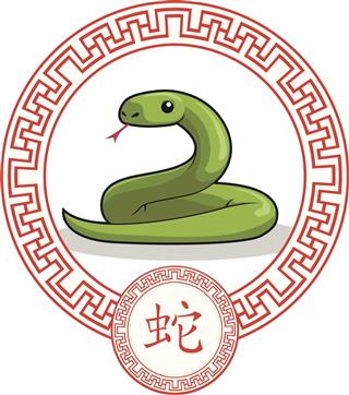 Chinese Zodiac Animal Snake