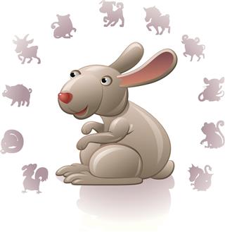 Chinese Zodiac Sign Rabbit