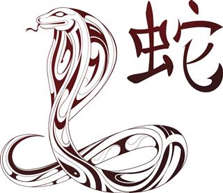 Snake Symbol For Chinese zodiac
