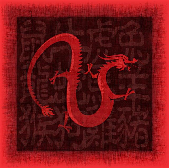 Chinese Zodiac Symbol Dragon