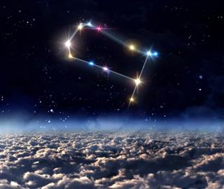 Gemini constellation in space