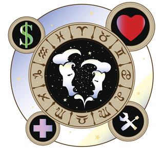 Gemini zodiac symbol