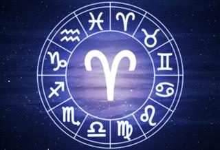 Aries horoscope circle