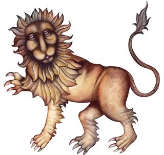 Leo zodiac symbol