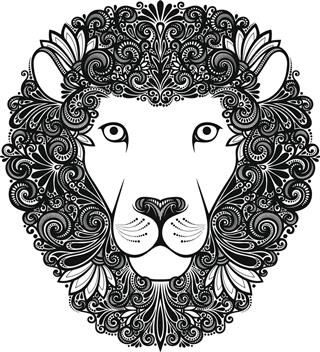 Lion zodiac tattoo