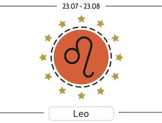Astrological leo sign