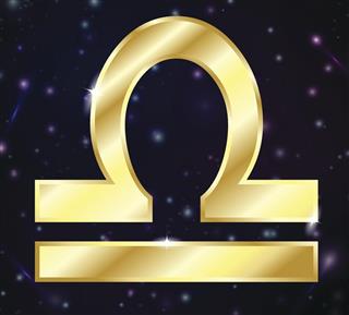 Libra zodiac symbol