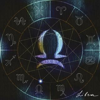 Libra astrological symbol