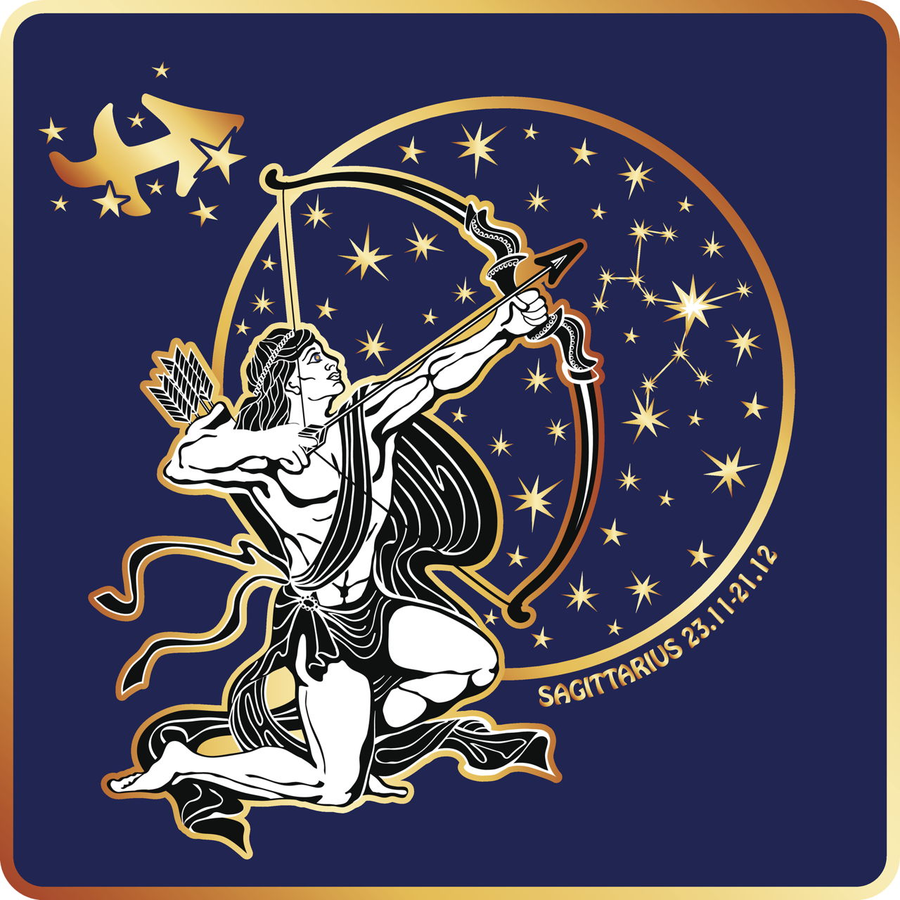 1280 513204035 Horoscope Sagittarius Zodiac Sign 