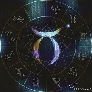 Astrological taurus symbol