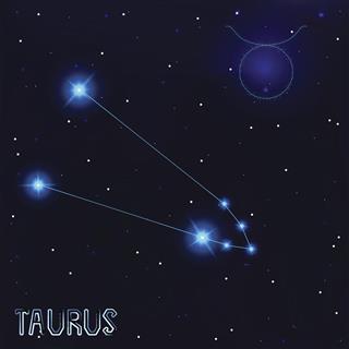 Constellation Of Taurus In Sky