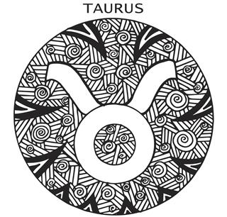 Zodiac sign taurus