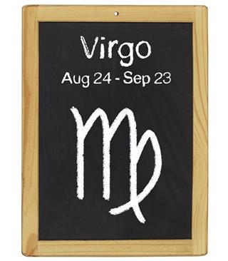 Astrological virgo symbol