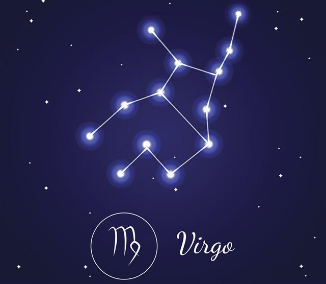 Virgo zodiac sign and constellation
