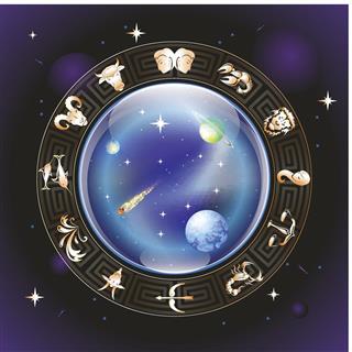 Horoscope circle