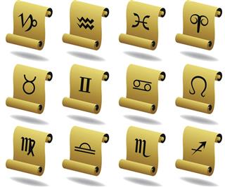 Zodiac Scroll Set