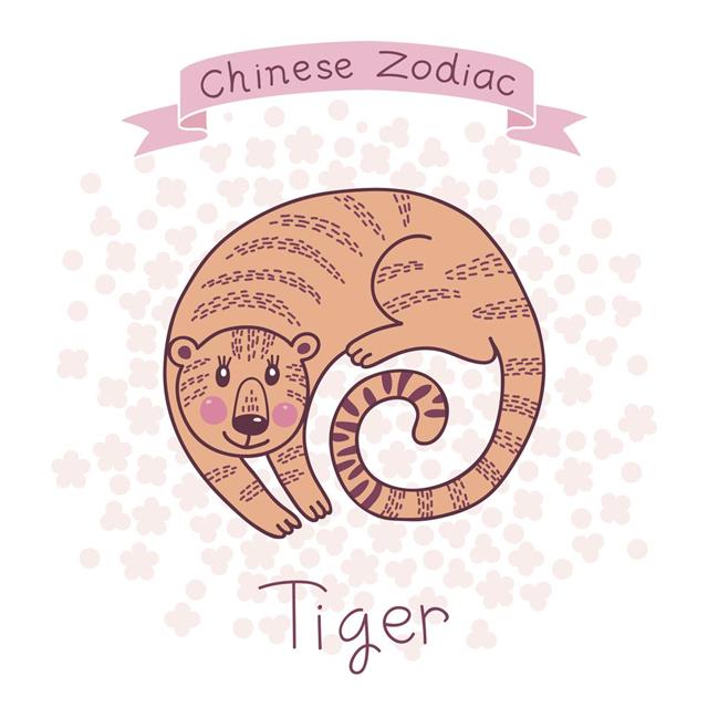 Chinese Zodiac Animal Tiger