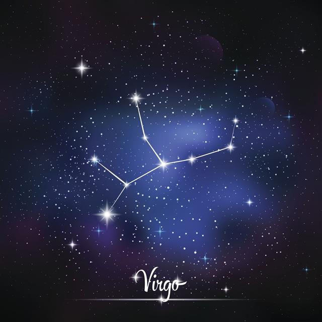 Zodiacal constellation Virgo