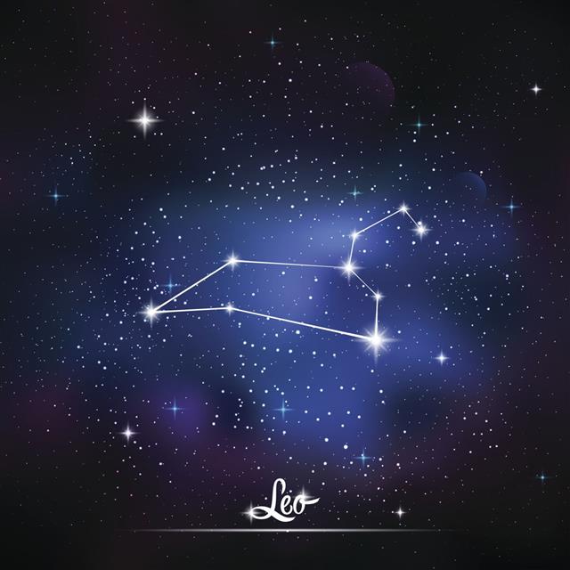 Zodiacal constellation Leo