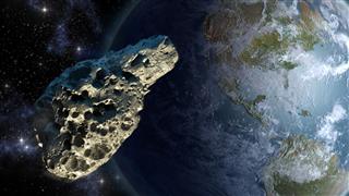 Meteorite close to Earth