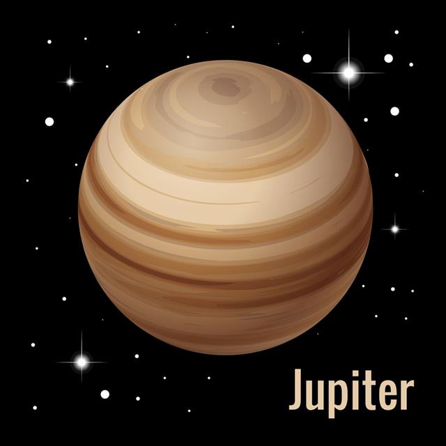 Isometric Jupiter planet