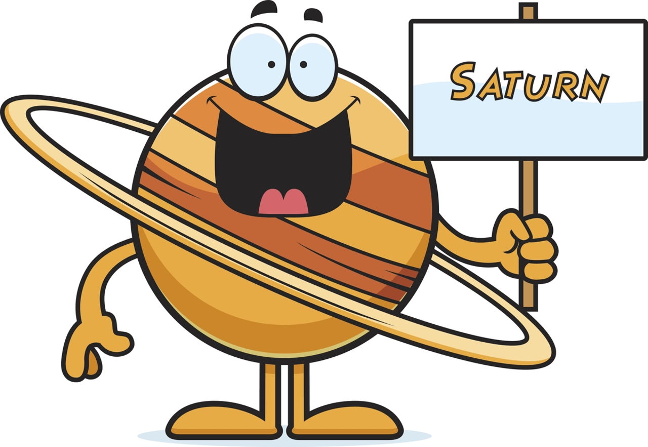 Табличка с планетой Сатурн