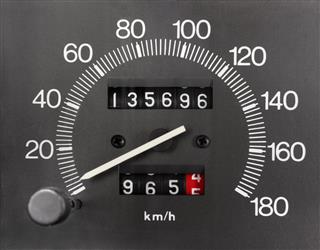 Automobile Speedometer And Odometer