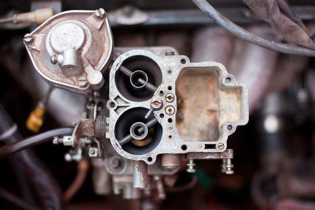 Dirty Rusty Carburetor