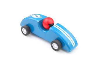 Blue Toy Race Car
