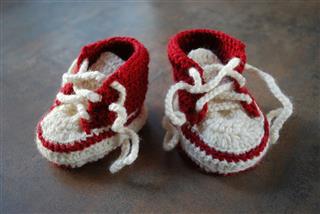 Crochet Babies Training Shoes