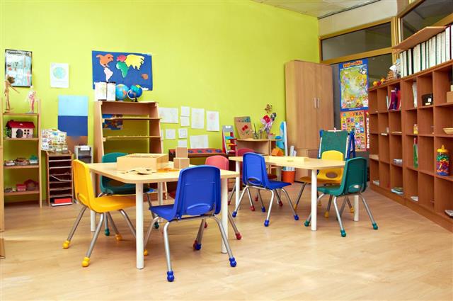 Kindergarten interior