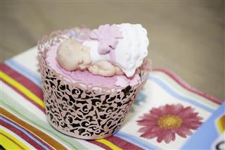 Cupcake for a Baby Shower Party