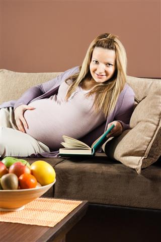 Leisure time for pregnant woman