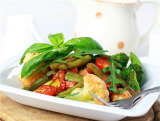 Baked Mixed Vegetable