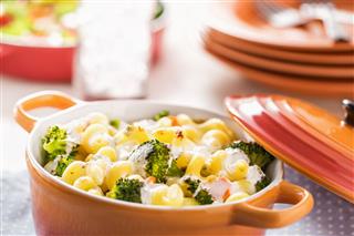 Macaroni Broccoli Gratin