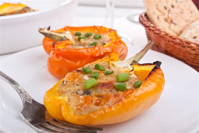 Peppers Stuffed With Cheese