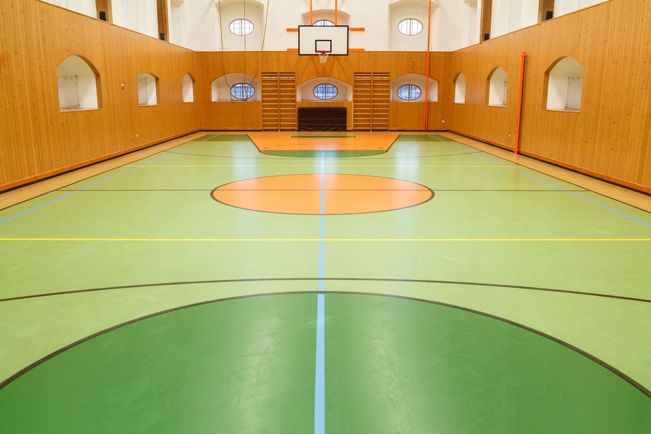 A Detailed Diagram of the Basketball Court