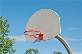 Basketball Hoop With No Net