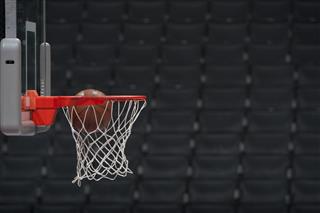 Basketball In The Hoop