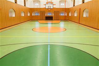 Public Gym With Basketball Court