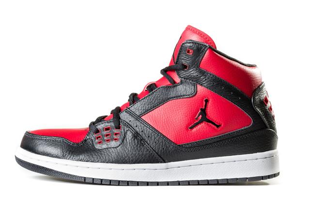 Black And Red Air Jordan Sneaker