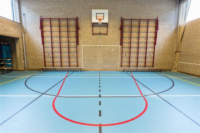 Empty Dutch Gymnasium
