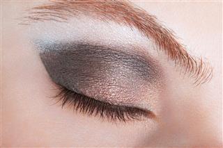 Woman Eye With Make Up