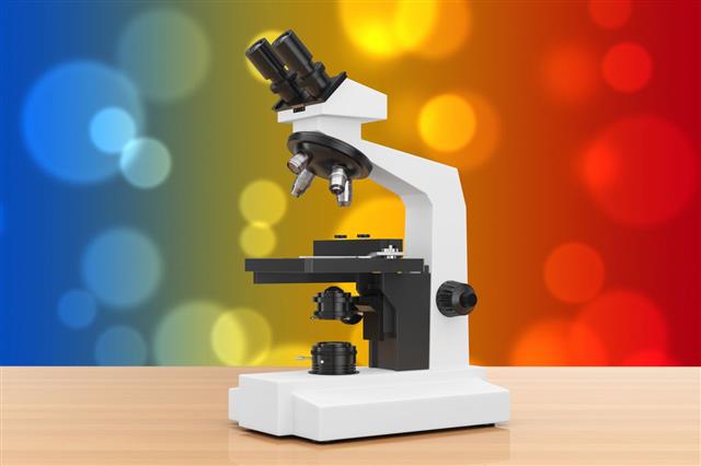 Modern Laboratory Microscope