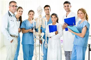 Medical Students In The Classroom