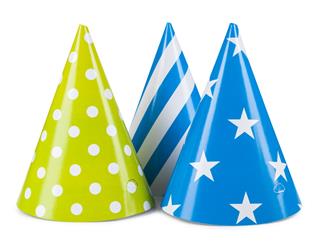 Party Hat Isolated On A White Background